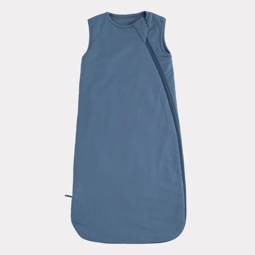 Pip + Phee Sleep Sack 0-6M Blue Bamboo Spandex 1.0 TOG Wearable Blanket